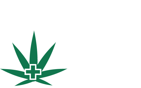 A Mason jar in white with the green cross inside a cannabis leaf with the word Jars beside the mason jar.