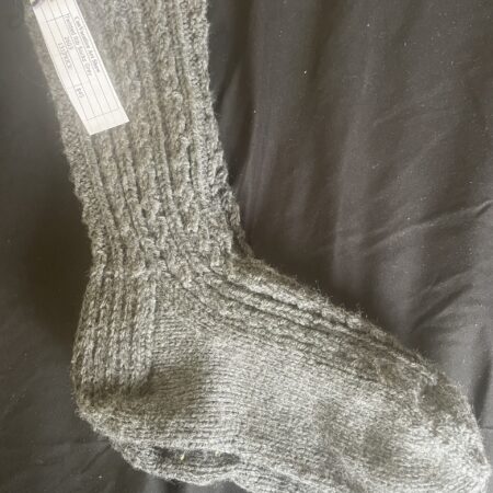 Grey Twist Socks