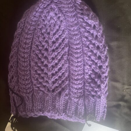 Purple Lace Hat