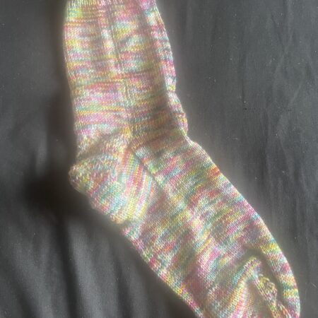 Spring Watercolour Socks